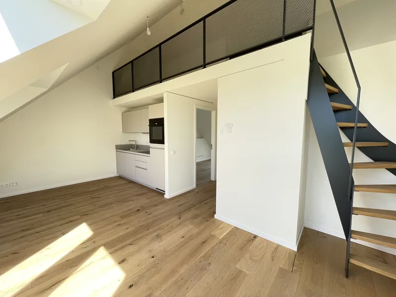 Zweizimmerwohnung mit Einbauküche und Galerie — photo 1
